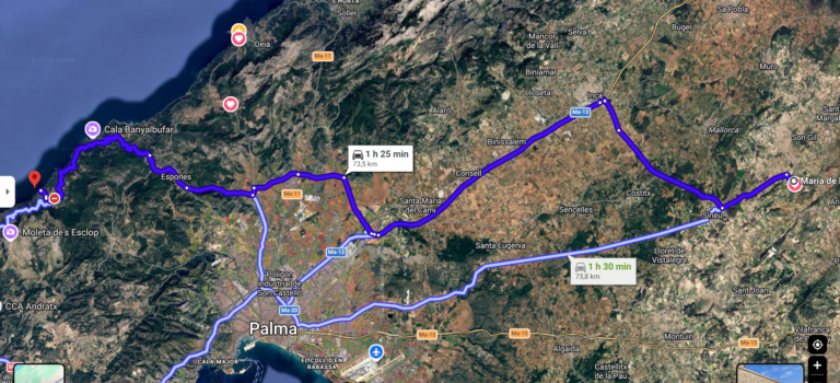 Cala Estellencs am 12. August 2026 zur totalen Sonnenfinsternis